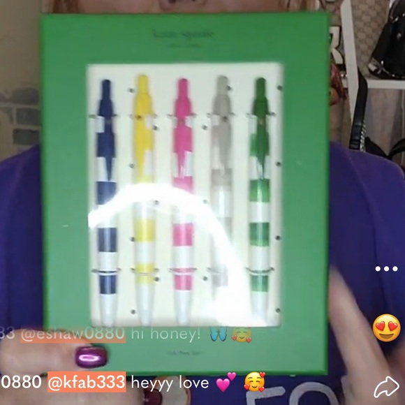 ♠️KATE SPADE ♠️ 5pk Novelty Pen Set,Journal,Candle, Tumbler & Tea Bundle🧘🏾‍♀️ - Picture 6 of 16